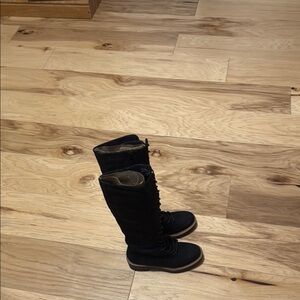 Women's Black Knee-High Boots